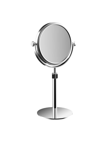 Frasco Stand-Kosmetikspiegel höhenverstellbar mit 3-fach-Vergrößerung, Ø 201 mm