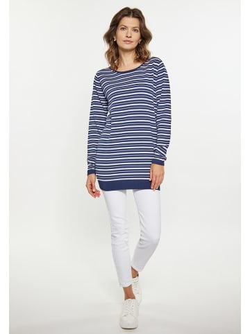 usha BLUE LABEL Damen Pullover in MARINE WEISS