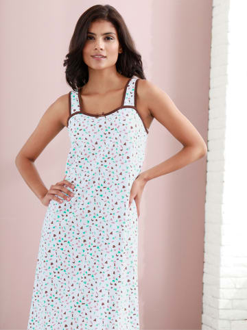 Sieh an! Nachthemd in ecru-bedruckt