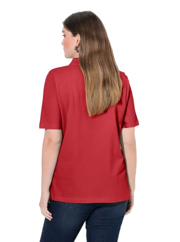 Ulla Popken Poloshirt in mohn