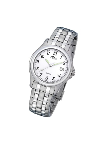 Lotus Analog-Armbanduhr Lotus Classic silber mittel (ca. 36,6mm)