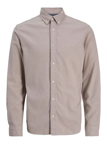 Jack & Jones Flanellhemd in Oatmeal