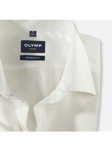 OLYMP  Kurzarm Business Hemd für Herren in beige