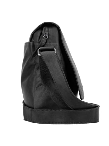 The Chesterfield Brand Richard Messenger Leder 40 cm Laptopfach in black