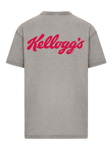 F4NT4STIC Oversize T-Shirt Kellogg's Corn Flakes Vintage Kids Advert in Asphalt