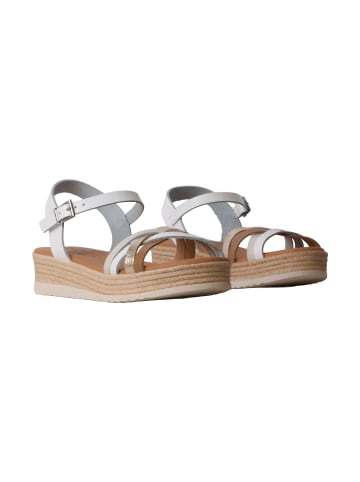 Oh! my Sandals Ledersandalen Weiß