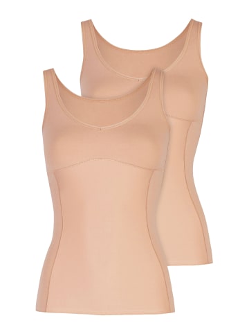 Nina von C. 2er Pack Shape Shirt in caramel