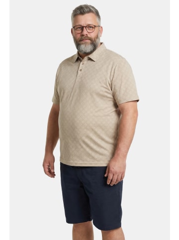 Men Plus Poloshirt in sand