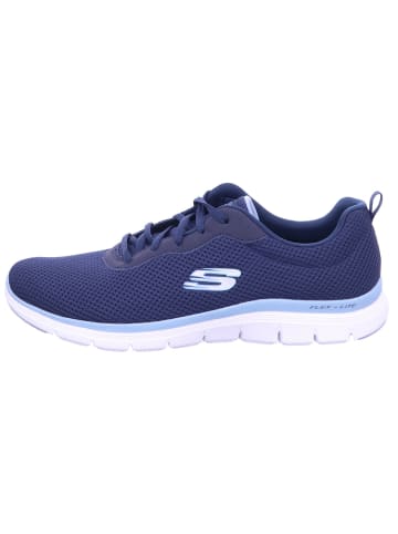Skechers Damen- Schnürschuhe FLEX APPEAL 4.0 - BRILLIANT VIEW in Blau