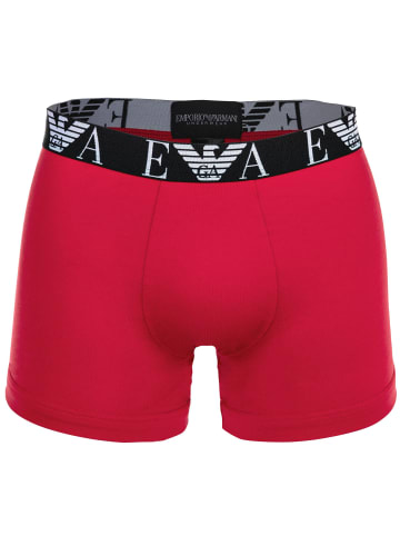 Emporio Armani Boxershort 3er Pack in Rot/Grau/Schwarz