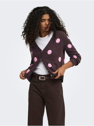 ONLY Strickjacke in Fudge