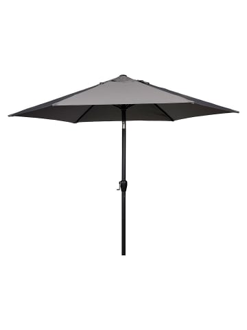 ebuy24 Sonnenschirm Joakim Dunkelgrau 300 x 300 cm