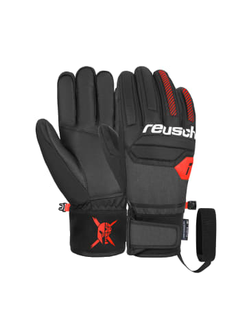 Reusch Fingerhandschuhe Warrior R-TEX® XT in 7810 black/white/fluo red