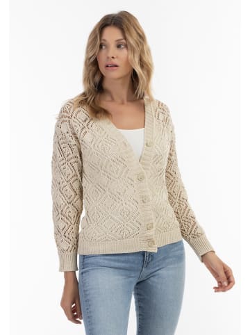 Albee Women Strick Cardigan in Creme