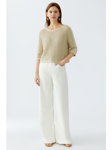 Oui Pullover in gold stone