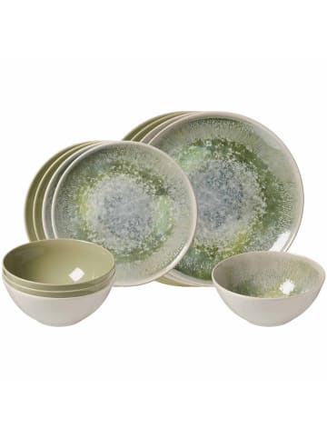 Ritzenhoff & Breker 12er Set Basic-Set Cecina in Grün / Jade