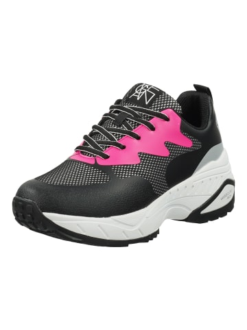 WALDLÄUFER Sneaker in Schwarz/Pink