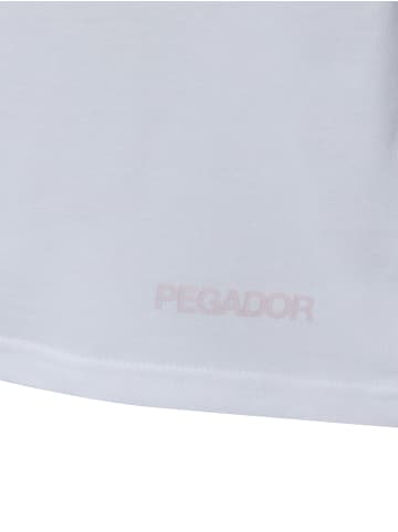 PEGADOR T-Shirt Lobos in weiß