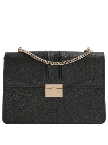 Seidenfelt Roros Big - Schultertasche 28 cm (oxblood/gold) in schwarz