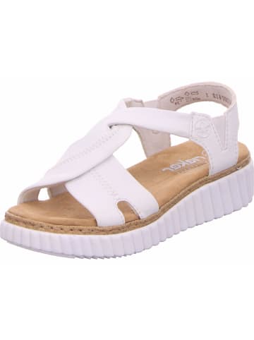 rieker Sandale in weiß
