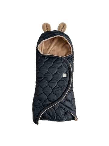 Kaiser Naturfellprodukte Babyschalenwrap Recy Small black/light brown
