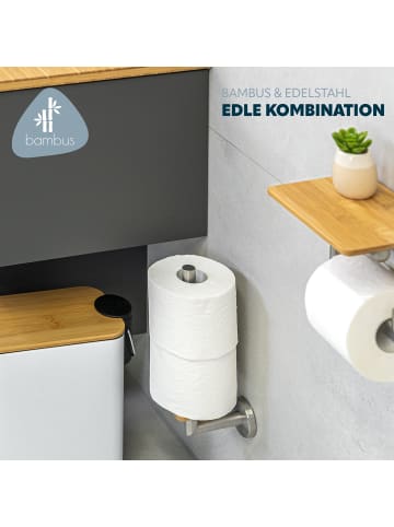 bremermann Toilettenpapierhalter ca. 11 x 35 x 14 cm (B/H/T)