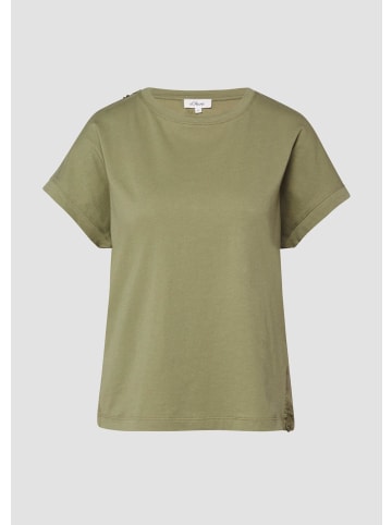 s.Oliver T-Shirt in 7900_olivgrün