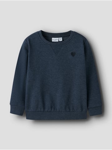 name it Sweatshirt NMFVIMA LS SWEAT BRU in dark sapphire