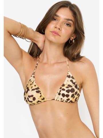 LSCN BY LASCANA Triangel-Bikini-Top in leopard