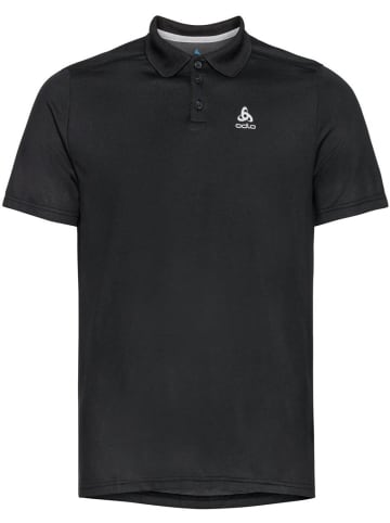 Odlo Polo "Polo Shirt Shortslevee F-Dry" in Schwarz