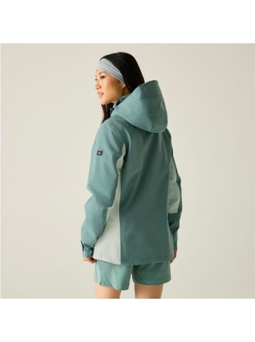 Regatta Wanderjacke Bosfield mit Kapuze und Wasserdicht in Grün