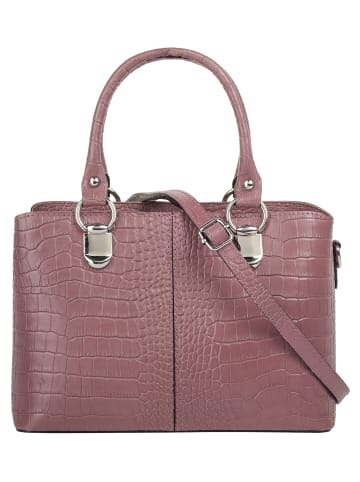 Cluty Umhängetasche echt Leder in alt-rosa
