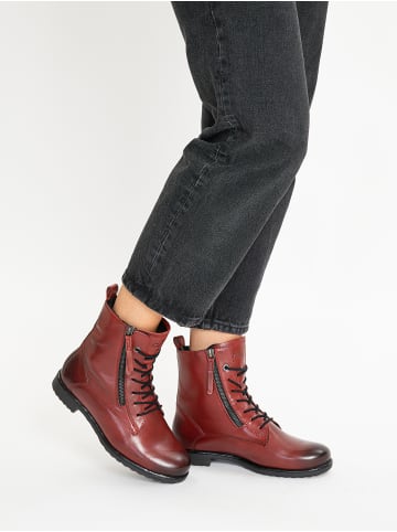 ara Schnürstiefelette in rot