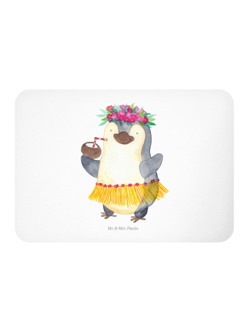 Mr. & Mrs. Panda Kühlschrankmagnet Pinguin Kokosnuss ohne Spruch in Weiß