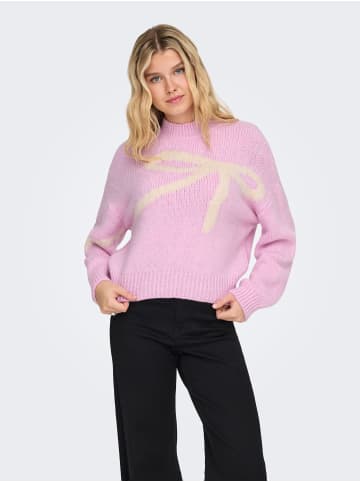 JDY Strickpullover in Pink Lady