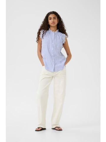 InWear Langarm - Hemd DallyIW Gerade Passform in Blue / White