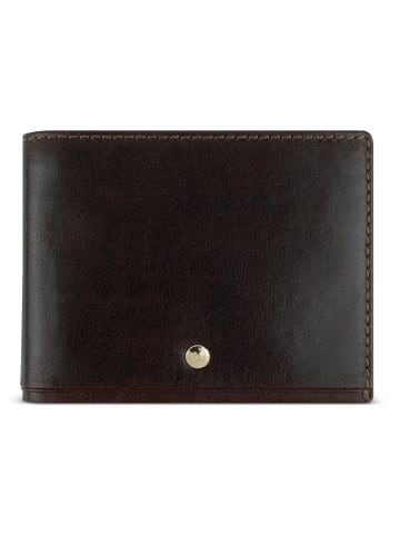 Bugatti Neaples Geldbörse RFID Schutz Leder 12 cm braun