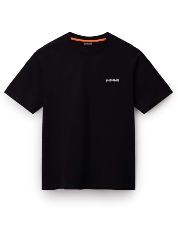 Napapijri T-Shirt "S-Small Box Ss" in Schwarz