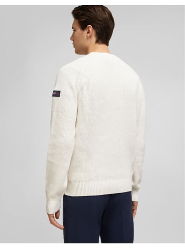 HECHTER PARIS Rippstrick-Pullover in offwhite