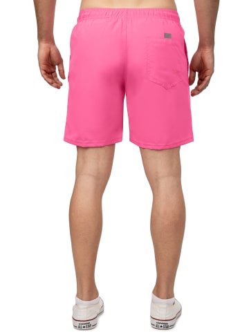 Reichstadt Herren Regular Fit Badehose Mid Waist in Hot Pink