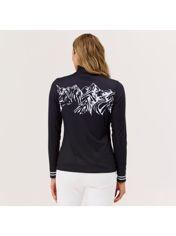 Krimson Klover Baselayer Ariel Ski Top in black