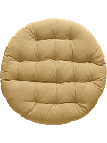 REDBEST Stuhlkissen rund 2er-Pack in beige