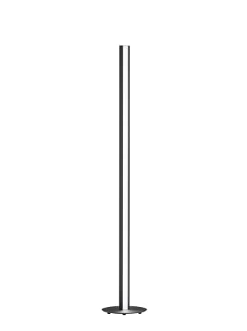 FISCHER & HONSEL LED-Stehleuchte Beat TW in Sandschwarz / weiß - (H)140 x (D)24 cm