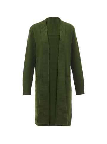 DreiMaster Klassik Cardigan in Grün