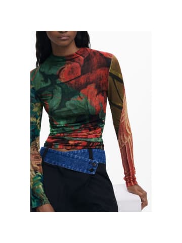 Desigual Grün Viskose Pullover