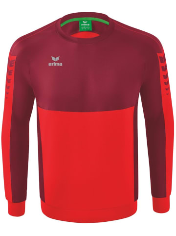 erima Kinder Sweatshirt "Six Wings Sweatshirt" in Rot