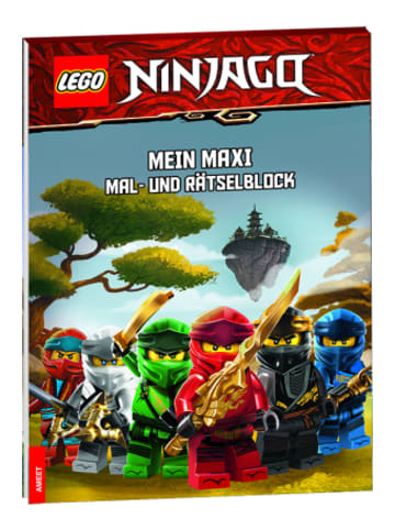 Ameet Buch - LEGO® NINJAGO® - Mein Maxi Mal- und Rätselblock