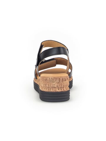 Gabor Comfort Keilsandaletten in Schwarz