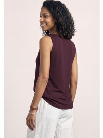 Street One Tanktop in aubergine