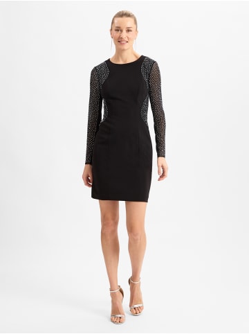 Ambiance Kleid in schwarz silber - 0001